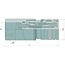 GRANIT Snelkoppeling female DN10, 3/8 inch BSP, 250 bar, 45 l/min | Q04411041A-06-06