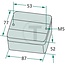GRANIT Rear fog light 85 x 75 x 50 mm, P21W, 12 V | FR.20.000