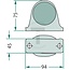 GRANIT Achter- en breedtelicht links en rechts korte uitvoering 12V5WK / R5W | 615067