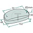 GRANIT Side marker light orange, 102 x 44 x 30 mm, 12 V, W5W - 2 pieces | 170884, 12.1012.001, FL.88.000