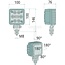 GRANIT Arbeitsscheinwerfer LED - Nennspannung: 12 / 24 V, Spannungsbereich: 10 - 30 V, Leuchtmittel: LED - LED1F.47400.63