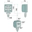 GRANIT LED work light - Nominal voltage: 12 / 24 V, Voltage range: 10 - 34 V, Bulb: LED - LED6F.49900.63