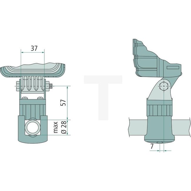 GRANIT Support pour feu de travail - 70799209, CAR2.49100.10