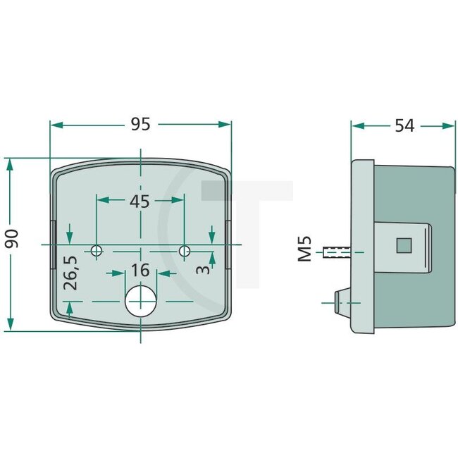 HELLA Blink-Positionsleuchte rechts IHC, Deutz-Fahr, Fendt, Kubota | 04389586, 2BE002776261