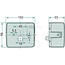 HELLA Achterlicht links / rechts 12 V Claas | 9689980, 968997.0, 9689970, 2SE004623001