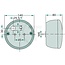 HELLA Rear light left/right, Ø 140 x 80 mm, number plate light Fendt | 2SE001685201