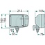 HELLA Koplamp rechts met knipperlicht 12 V, H3, H7, P21W, T4W, aanbouw | 10443