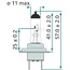 Philips Halogen bulb H7 - Voltage: 12 V, Power: 55 watts, Socket: PX26d - 12972PRC1