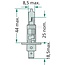 Philips Ampoule halogène H1 - 44713258MDC1, 13258MDC1