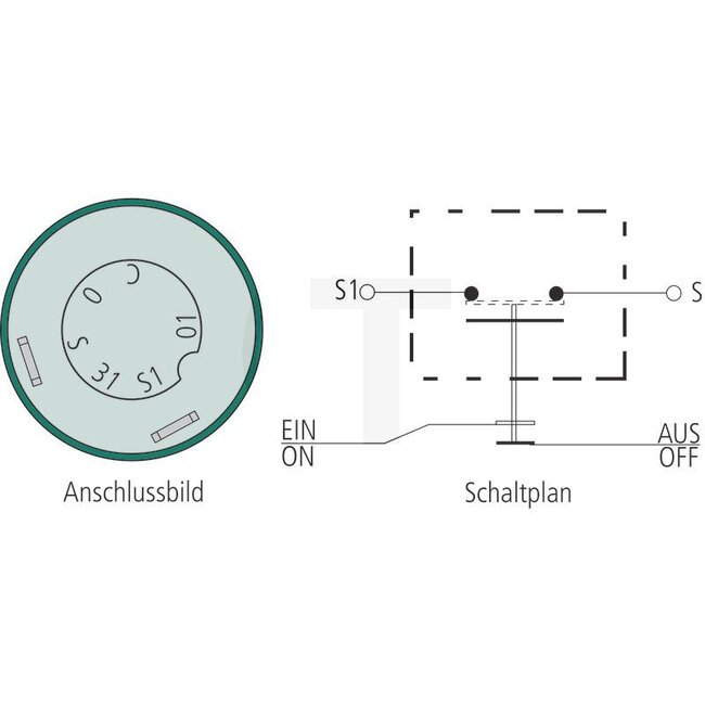 GRANIT Drukknopschakelaar Starten van de motor - 50799073, 11215050XX