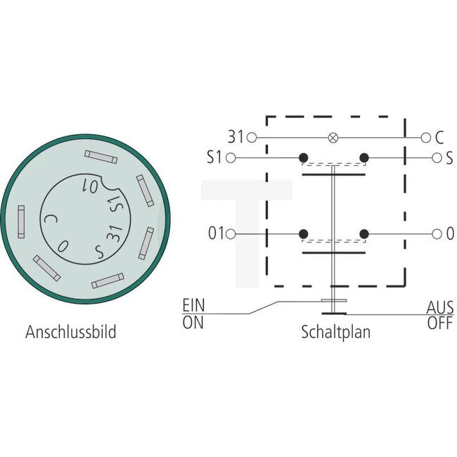 GRANIT Interrupteur à bouton-poussoir - 50799069, 11112100XX