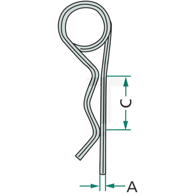 GRANIT Borgveren set 3 mm verzinkt - 10 stuks