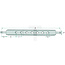 GRANIT Linkage drawbar cat. 2 | 930 x 80 x 40 mm | 7 holes