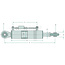 GRANIT Hydraulische topstang Eco-Line cat. 2/2, 480 - 690 mm, slag 210 mm - 20010107
