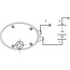 Ruitenwissermotor met schakelaar 12V - 85° - 65499001 | Hoek: 85 ° | Volt: 12 | A: 61 mm | B: 46 mm | C: 15 mm | D: M10 x 1 mm | G: 45 mm | W: M6 mm