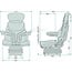 GRAMMER Seat Maximo Professional with back extension - 1288547