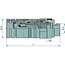 GRANIT Hydraulik Kupplungsmuffe GP-3CFPV DN12, M18 x 1,5, 65 l/min, 107 mm