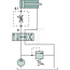 Oleodinamica Marchesini Smoorventiel VRFB - 3/8” BSP, knop - Aansluiting BSP: 3/8”<br />
Q max (l/min): 30<br />
P max (bar): 350