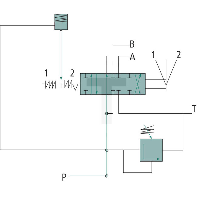 GRANIT Stuurventiel houtkloofmachine P81 A3 G - 87000946, P81-A3-G