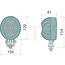 GRANIT LED work lights spotlight 18 W, 1200 lm, 104 x 120 x 81 mm, IP67/IP69K | CRV2A.49600.09, 1GM996136-361