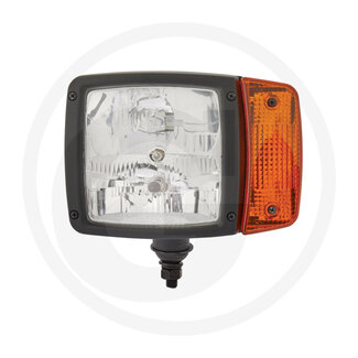 HELLA Koplamp links met knipperlicht 12 V, H3 / H7, aanbouw