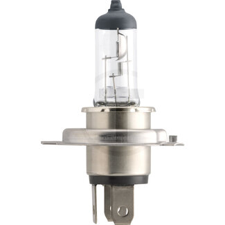 Philips Halogenlampe H4 - Spannung: 12 V, Leistung: 60 / 55 Watt, Sockel: P43t-38