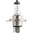 Philips Halogeenlamp H4 - Spanning: 12 V, Vermogen: 60 / 55 Watt, Sokkel: P43t-38