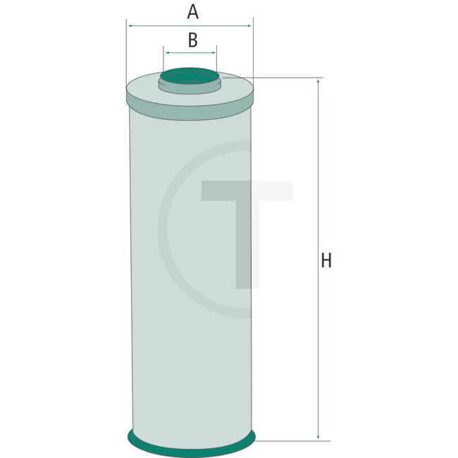 GRANIT Hydraulic / transmission oil filter to fit as HD722 & HF35320 - F916100600010