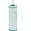 GRANIT Hydrauliek- / transmissieoliefilter HD722, HF35320 | F916100600010