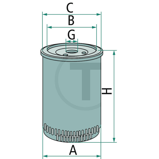 GRANIT Fuel filter to fit as WK 731 & FF5018 - SN039, WK731, FF0501800