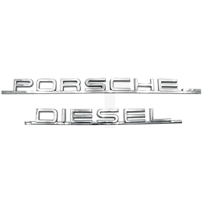 GRANIT Schriftzug Porsche Diesel Porsche Diesel Junior, Standard, Super, Master