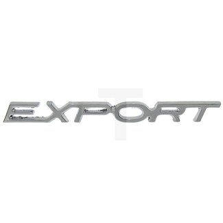 GRANIT Lettering Export chrome Porsche Diesel 329, 339