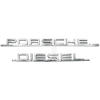 GRANIT Embleem Porsche Diesel chroom Porsche Diesel Junior, Standard, Super, Master