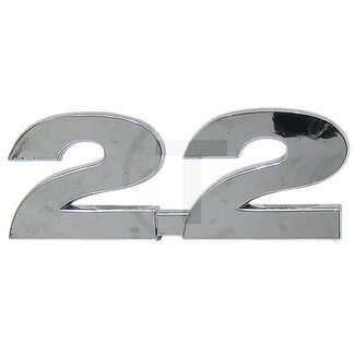 GRANIT Emblem 22 Chrom Porsche Diesel