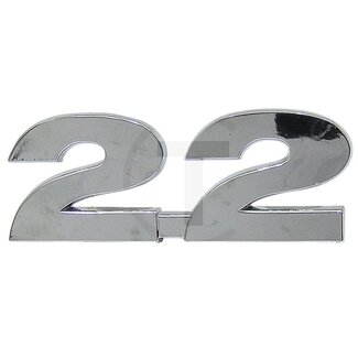 GRANIT Emblem 22 chrome Porsche Diesel