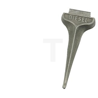 Firmenschild AP17 Ober- und Unterteil Porsche Diesel