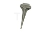 GRANIT Embleem AP 17 boven- en onderdeel Porsche Diesel