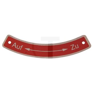GRANIT Emblem Kühlluftregulierung Porsche Diesel
