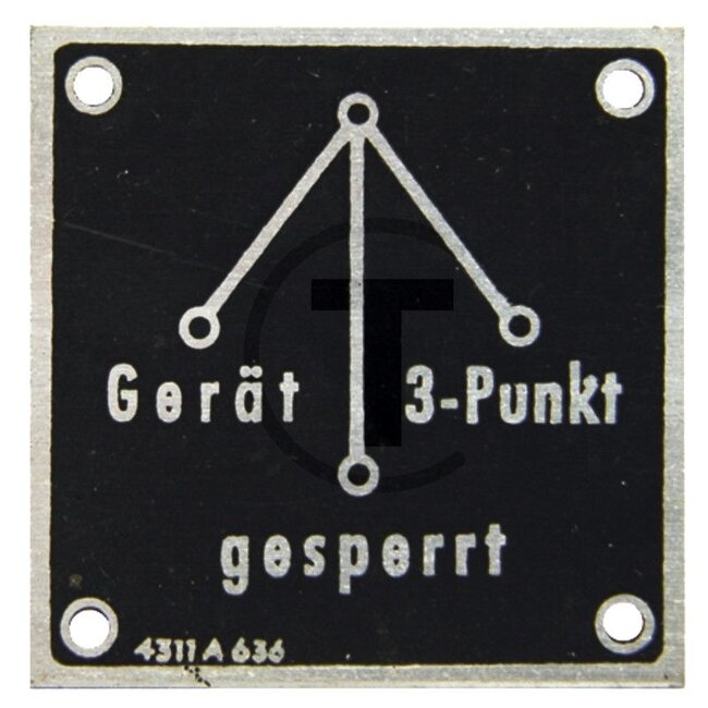 GRANIT Badge power lift Porsche Diesel