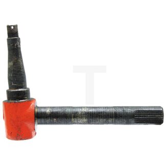 Stub axle left Ø 36 mm, length 145 mm Renault Super 6, R57, R86, R88