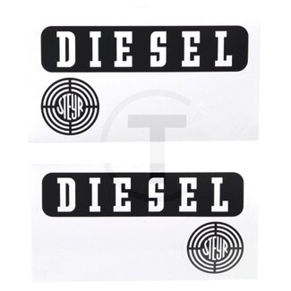 GRANIT Aufklebersatz Diesel Steyr T 80, T 84