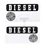 GRANIT Aufklebersatz Diesel Steyr T 80, T 84