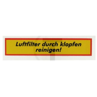 GRANIT Aufkleber Luftfilter Steyr T 180