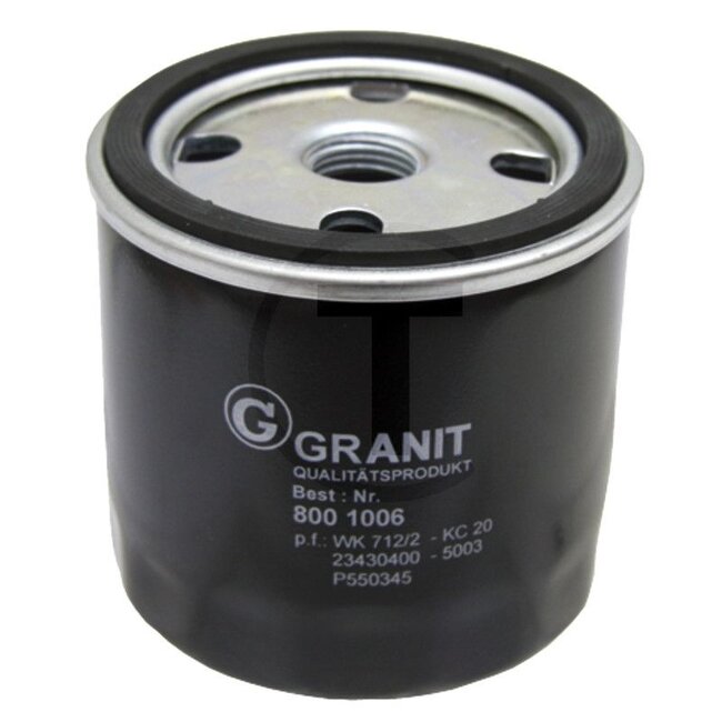 GRANIT Fuel filter WK712.2 Deutz 2506, 3006 - 1180596, SN556-SAP1, WK712/2, SP905, FF0504000