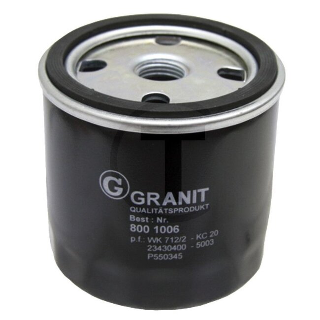 GRANIT Kraftstofffilter WK712.2 Deutz 2506, 3006 - 1180596, SN556-SAP1, WK712/2, SP905, FF0504000