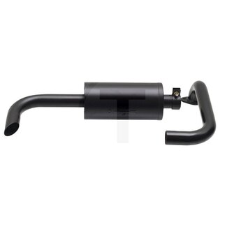 GRANIT Auspufftopf Halter zum Motorblock liegt lose bei F2L514 Motor