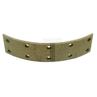 GRANIT Brake lining for hand brake 40 x 5 x 187 mm 10 holes Deutz 6806, 7206