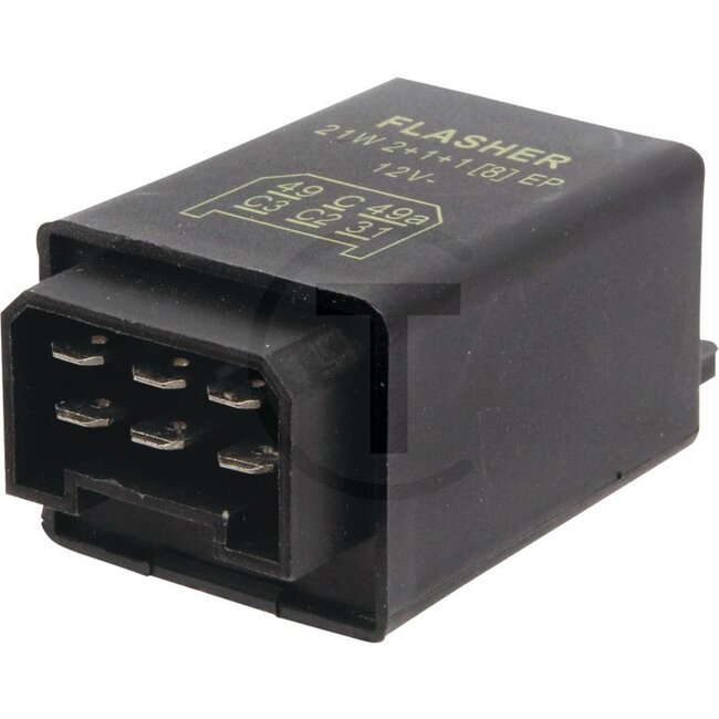 GRANIT Indicator relay 2+1+1 21 W Deutz, Güldner, Hanomag, Renault, Porsche Diesel, MAN - 01172973, 160263