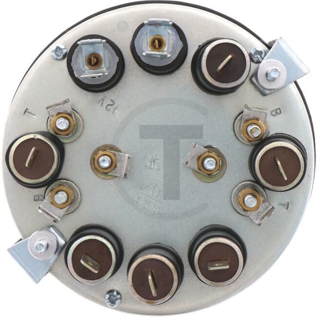 GRANIT Multifunction gauge 100 mm installation dimension only for air-cooled engines Trekkertype: alleen voor luchtgekoelde motoren engine