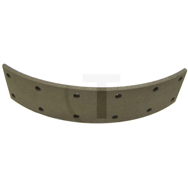 GRANIT Brake lining for foot brake 60 x 6 x 283 mm 12 holes Fahr